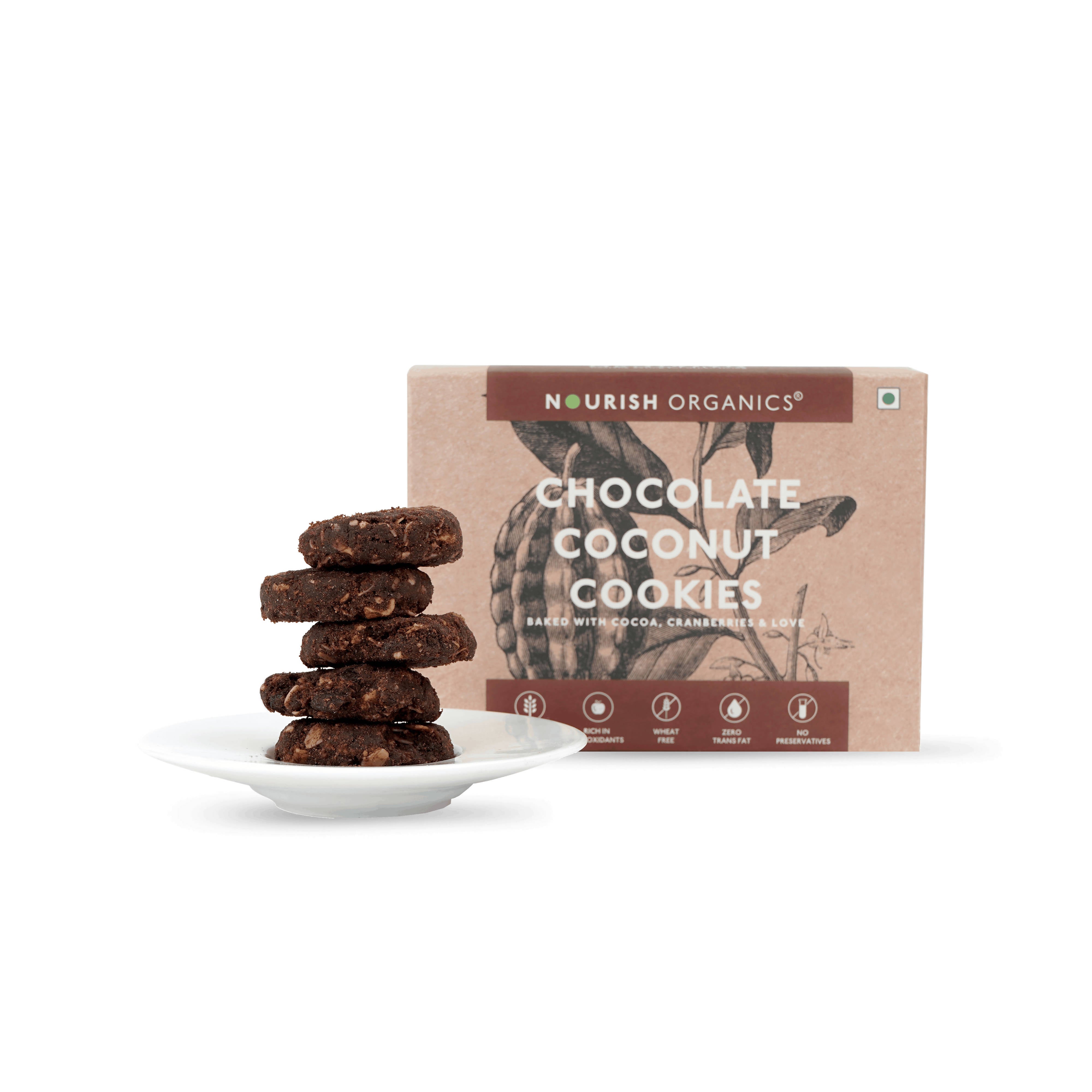  Chocolate Coconut Cookies