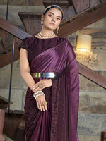 Thumbnail for Kalini Embellished Party Saree - Distacart