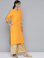 Thumbnail for HERE&NOW Yoke Design Gotta Patti Detail Kurta - Distacart