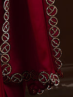 Thumbnail for Saree Mall Embellished Border Pure Chiffon Sarees - Distacart