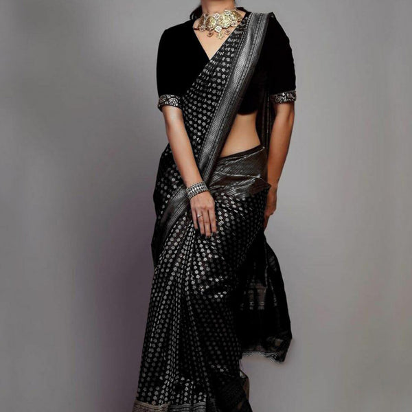 Kalini Ethnic Motifs Woven Design Zari Designer Kanjeevaram Saree - Distacart