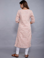 Thumbnail for Kalini Women Orange Embroidery Straight Kurta - Distacart