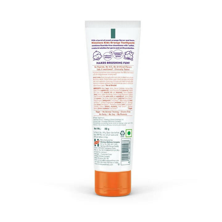 Himalaya Kids Orange Toothpaste - Distacart