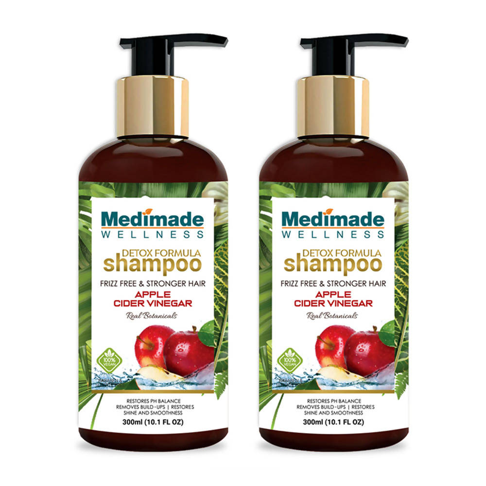 Medimade Wellness Detox Formula Shampoo Apple Cider Vinegar - Distacart