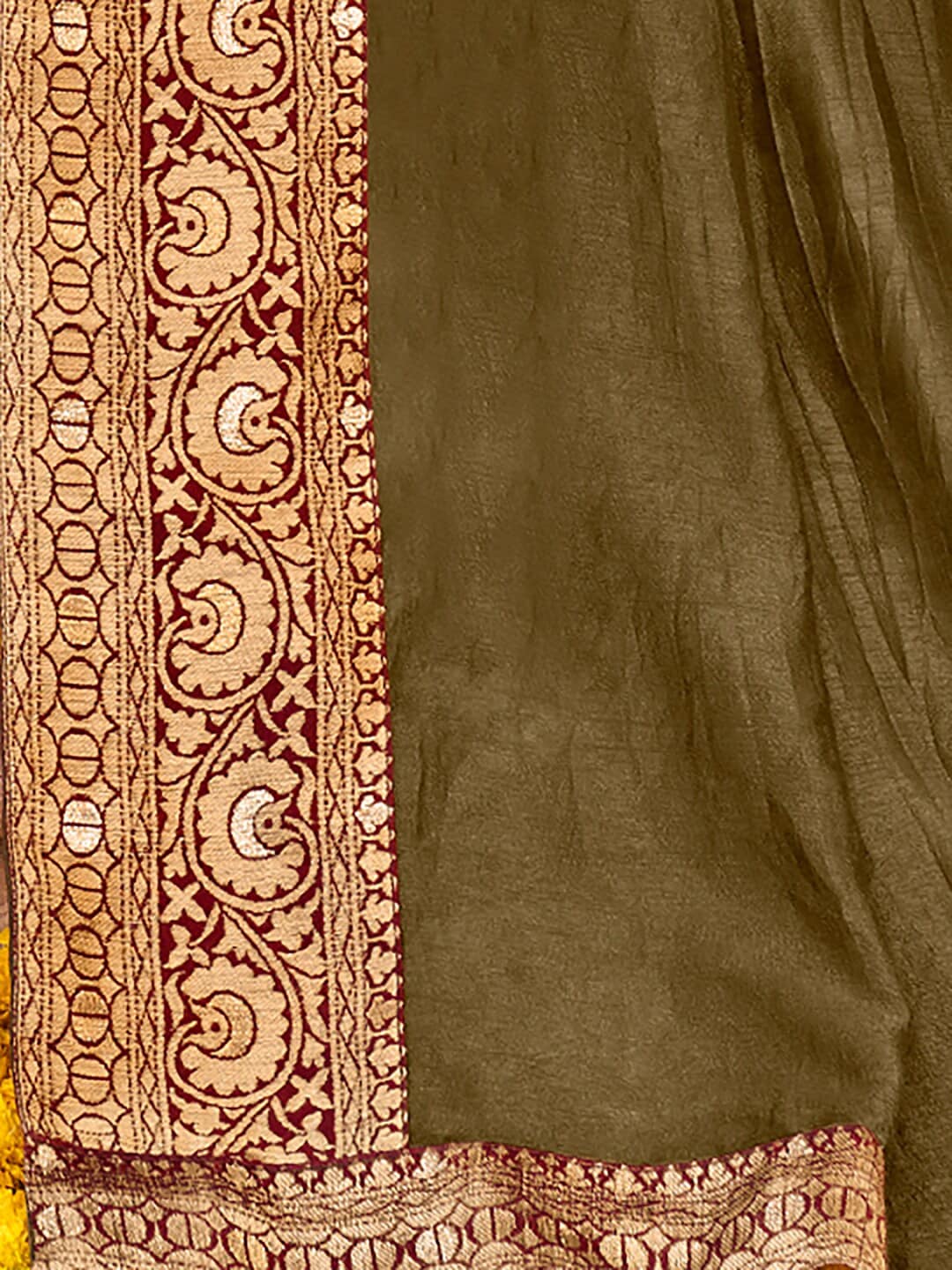 Saree Mall Woven Design Zari Silk Blend Sarees - Distacart