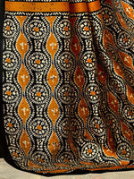 Thumbnail for Kalini Bagh Printed Dabu Saree - Distacart