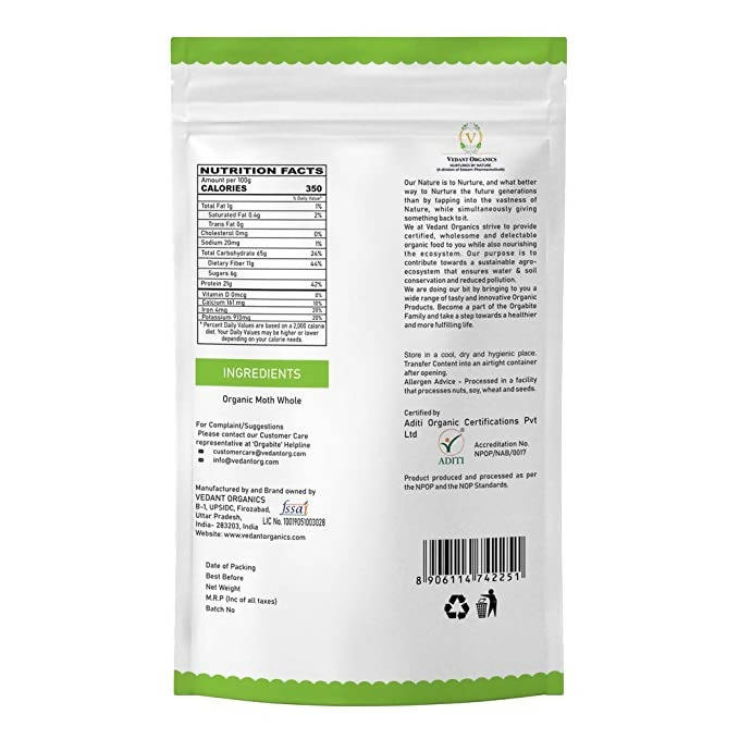 Orgabite Organic Moth Whole