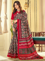 Thumbnail for Kalini Ethnic Motifs Printed Dabu Saree - Distacart