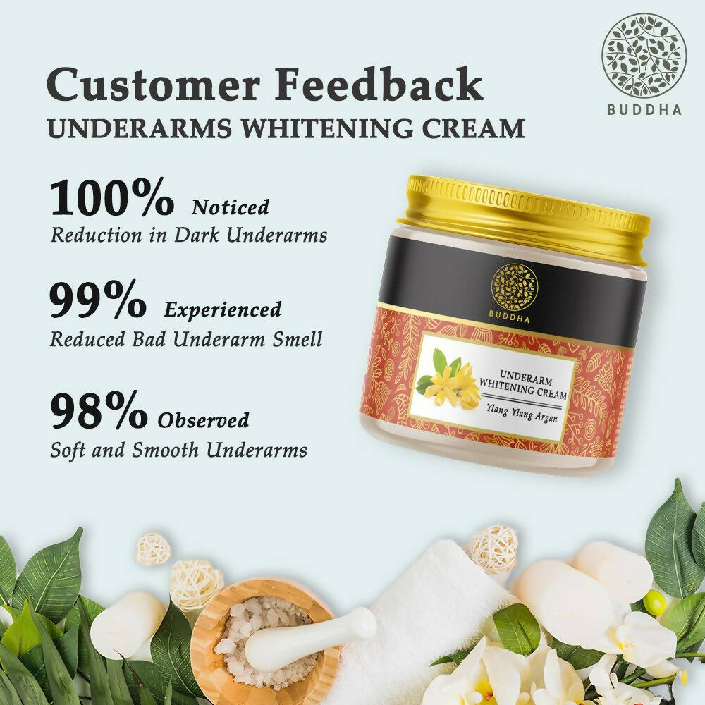 Buddha Natural Underarm Whitening Cream - Distacart