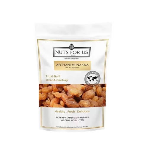 Nuts For Us Afghani Munakka (Raisins) - Distacart