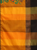 Thumbnail for Kalini Embroidered Silk Cotton Saree - Distacart