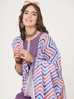 Thumbnail for HERE&NOW Straight Kurta with Trousers & Dupatta - Distacart