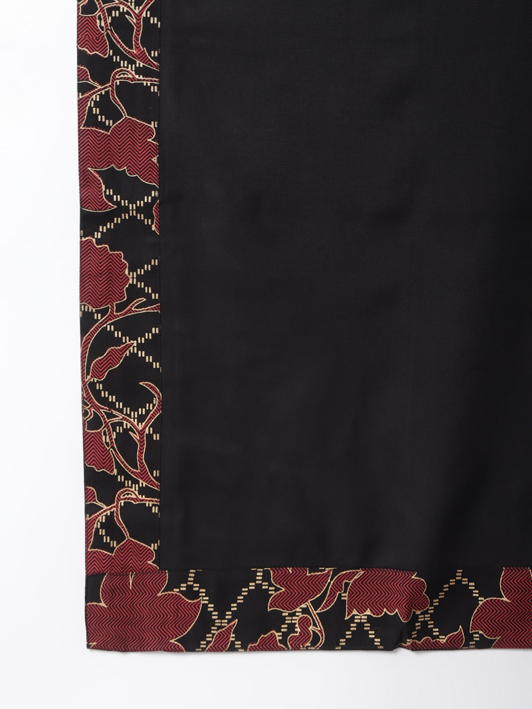 Khushal K Women Black Printed Kurta with Palazzos & Dupatta - Distacart