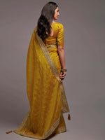 Thumbnail for Kalini Floral Embroidered Saree - Distacart