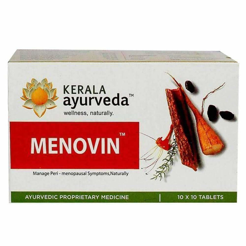 Kerala Ayurveda Menovin Tablet - 100 Tablets - Distacart