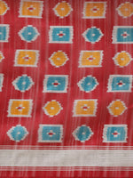 Thumbnail for Saree Mall Maroon & Blue Printed Bhagalpuri Saree - Distacart