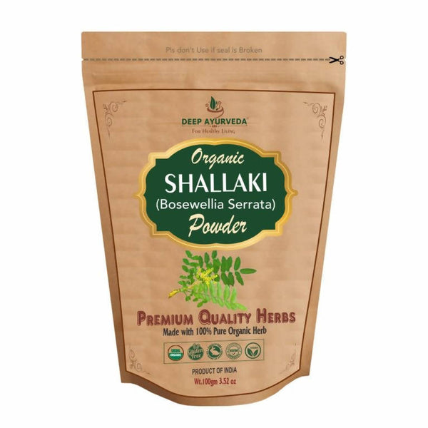 Deep Ayurveda Organic Shallaki Powder - Distacart