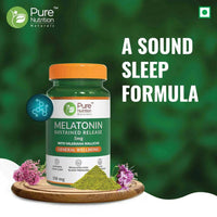 Thumbnail for Pure Nutrition Melatonin 5mg Veg Tablets - Distacart