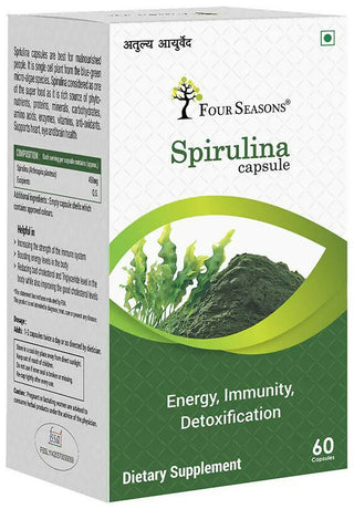 Four Seasons Spirulina Capsule - Distacart