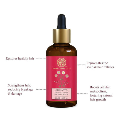 Forest Essentials Keshanta Advanced Hair Growth Serum - Distacart