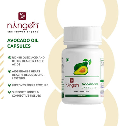 Ningen Avocado Oil Capsules - Distacart