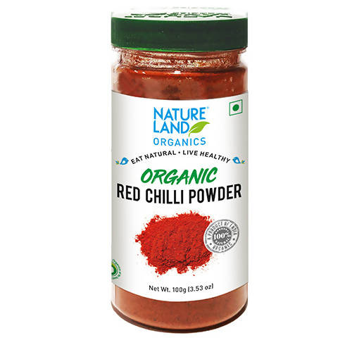 Nature Land Organics Red Chilli Powder - Distacart