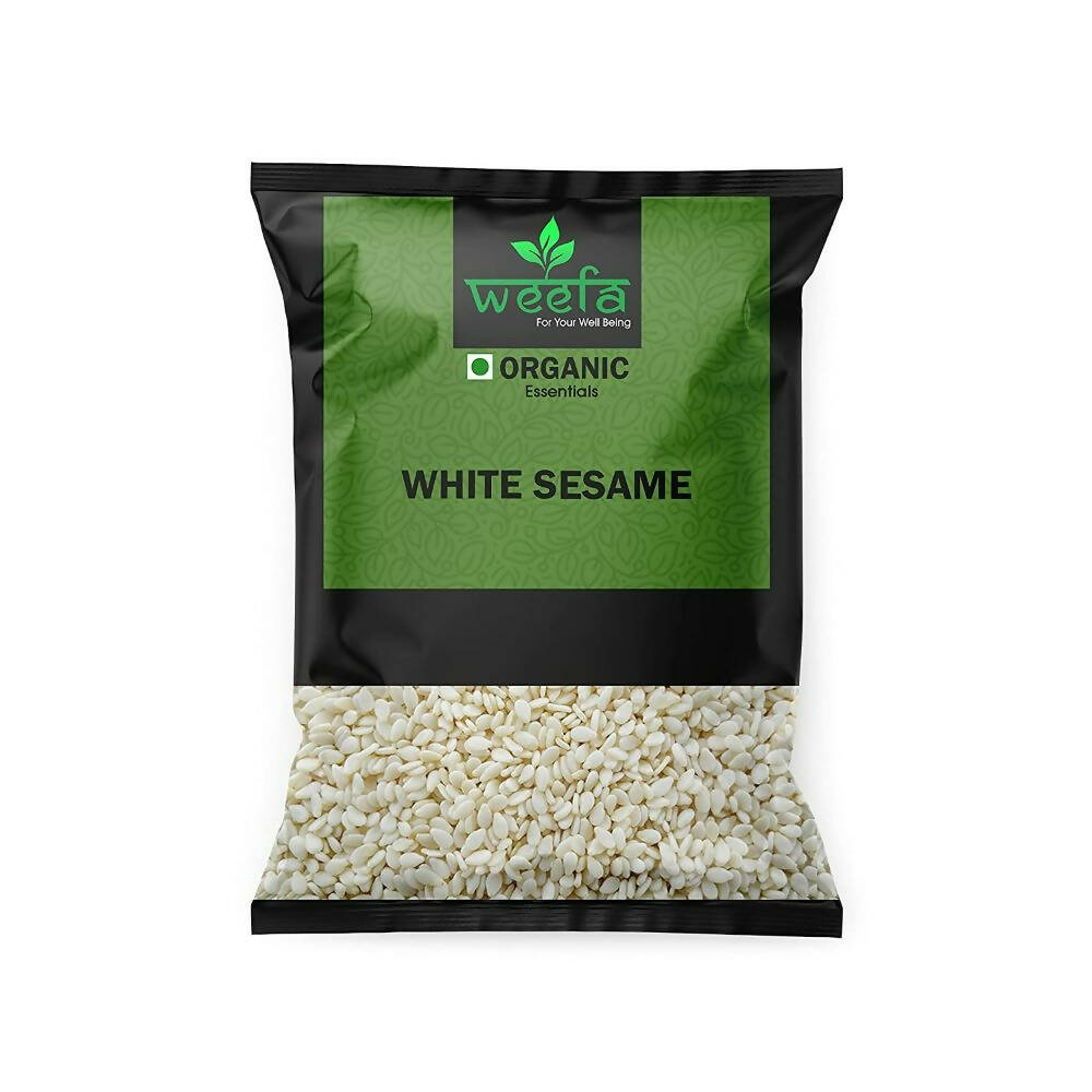 Weefa Organic White Sesame Safed Till Seeds - Distacart
