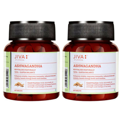 Jiva Ayurveda Ashwagandha Tablets - Distacart