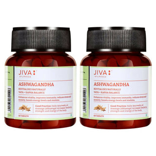 Jiva Ayurveda Ashwagandha Tablets - Distacart