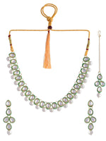 Thumbnail for VOJ Women Silver Color stainless steel Jewellery Set - Distacart