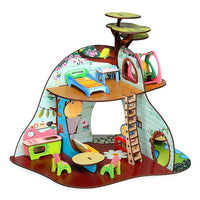 Thumbnail for Webby Tree Troopers A Forest Hideout All Side Play Doll House for Kids - Distacart