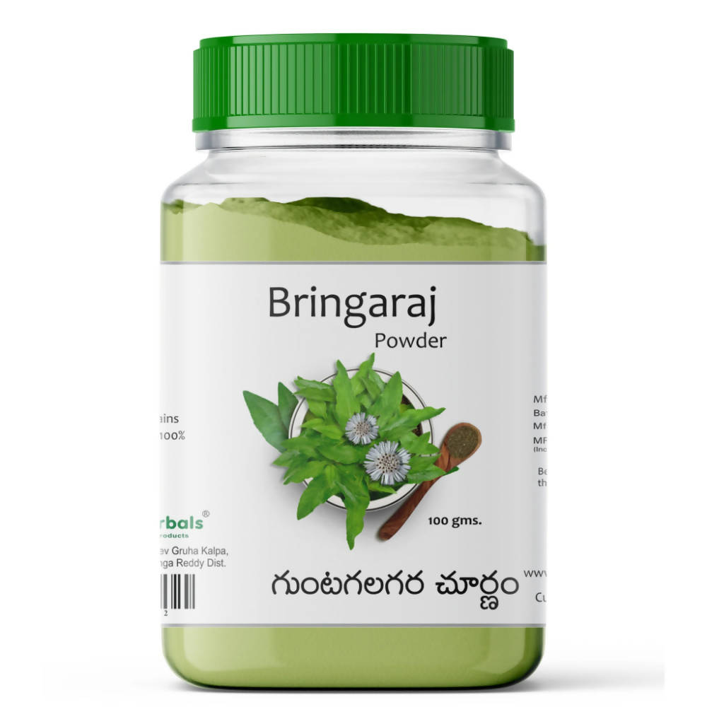 Happy Herbals Bringaraj Powder - Distacart