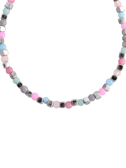 VOJ Women Multi Color stainless steel Anklet - Distacart
