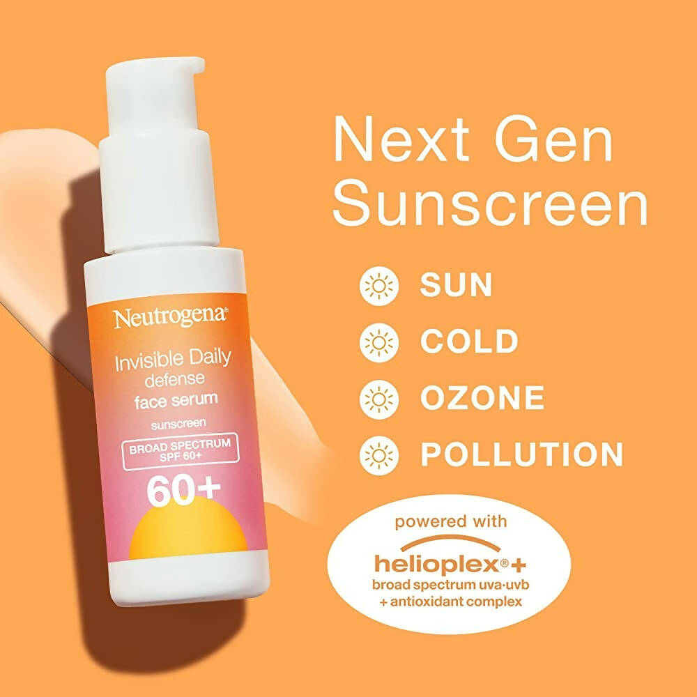 Neutrogena Invisible Daily Defense Face Serum - Distacart