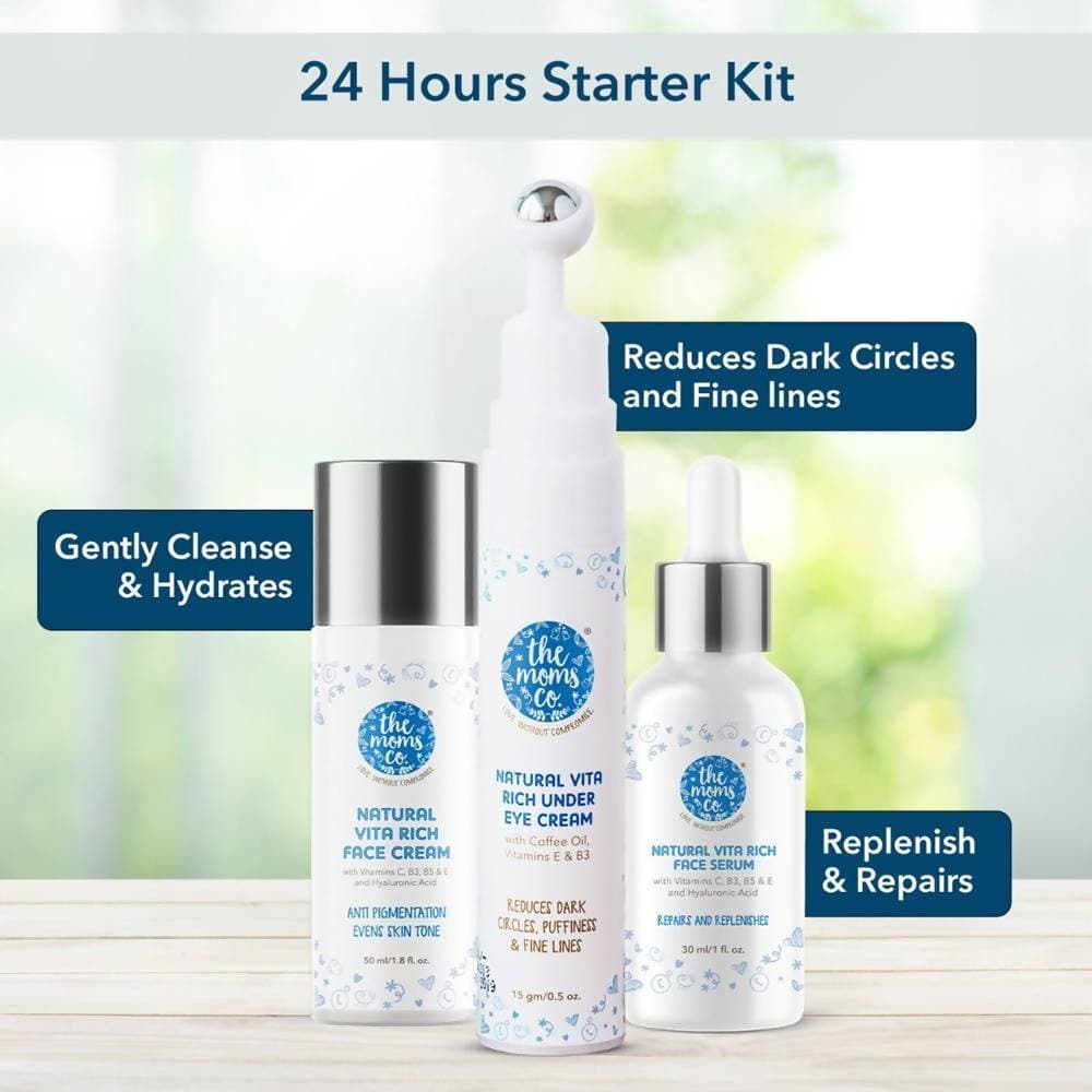 Buy The Moms Co 24 Hour Skincare Starter Kit Online at Best Price