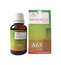 Thumbnail for Allen Homeopathy A65 Bronchitis Drops