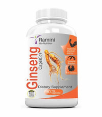 Thumbnail for Ramini Bio Nutrition Ginseng 150mg Veg Capsules - Distacart