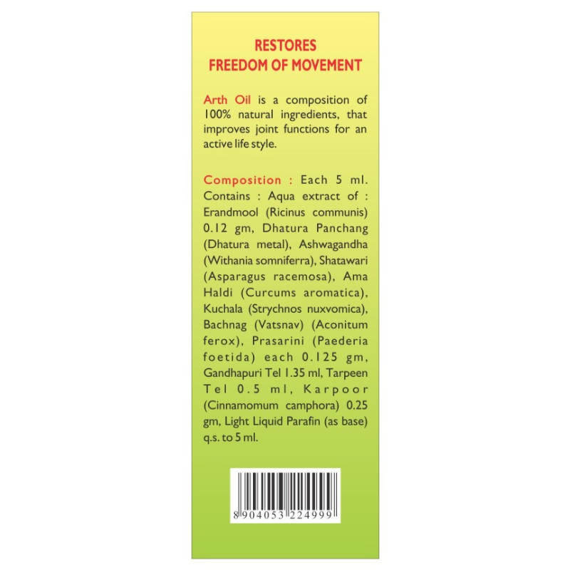 Goodcare Arth Oil Composition