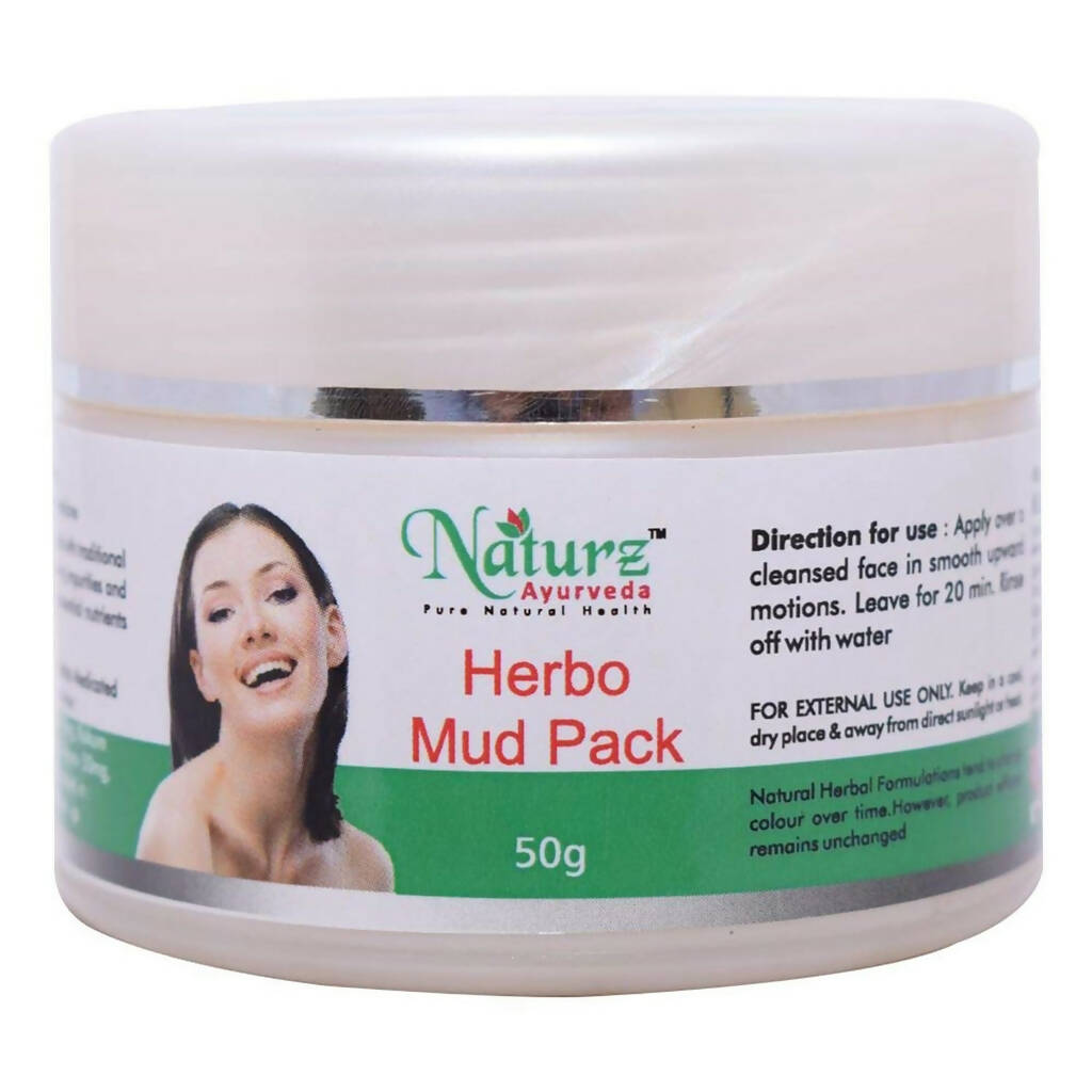 Naturz Ayurveda Herbo Mud Pack - Distacart