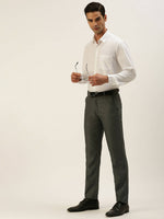 Thumbnail for Ramraj Cotton Mens Full Sleeve Formal Poly Cotton White Shirt - Distacart