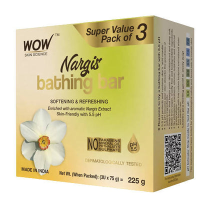 Wow Skin Science Nargi's Bathing Bar - Distacart