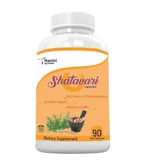 Ramini Bio Nutrition Shatavari 500mg Veg Capsules - Distacart