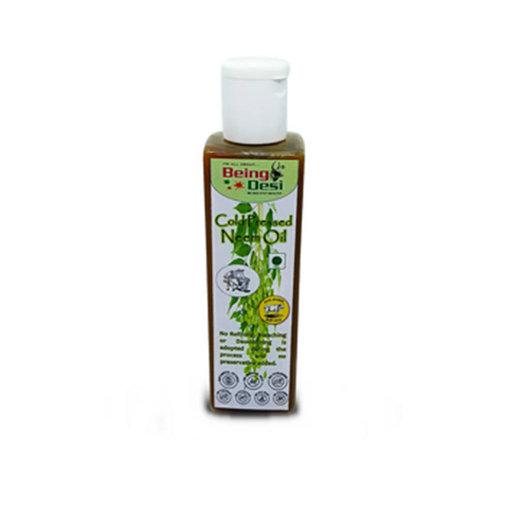 Being Desi Cold Pressed Neem Oil - Distacart