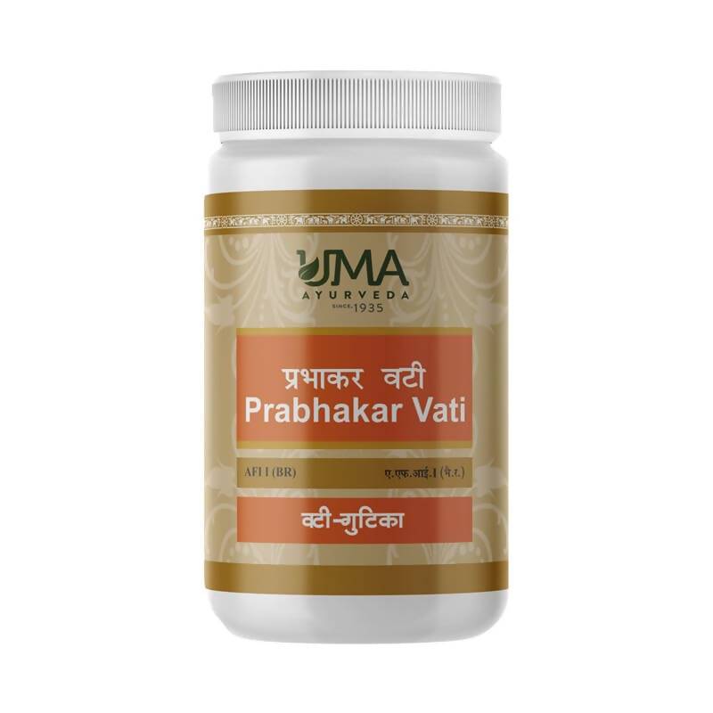 Uma Ayurveda Prabhakar Vati - Distacart
