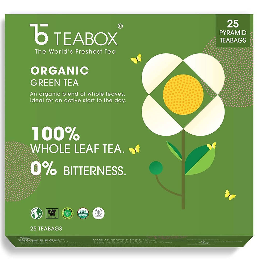 Teabox Organic Green Tea Bags