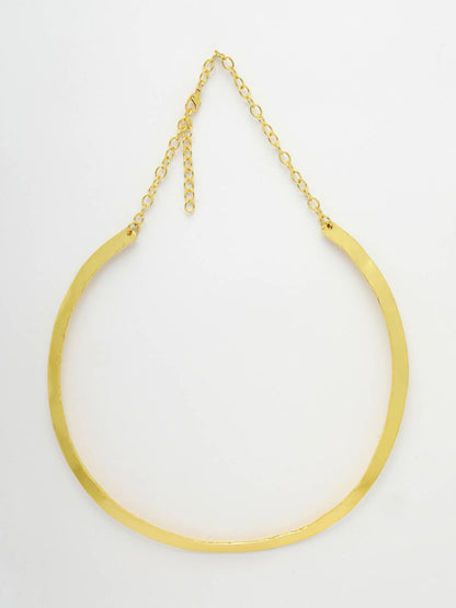 NVR Women Gold Plated Choker Necklace - Distacart