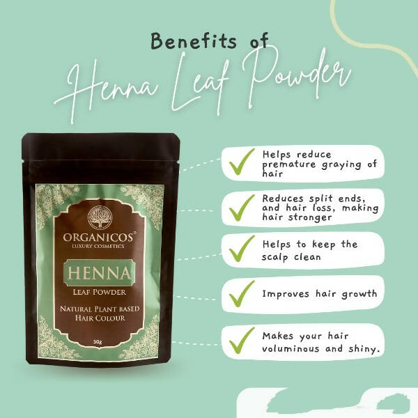 Organicos Henna Hair Color - Distacart