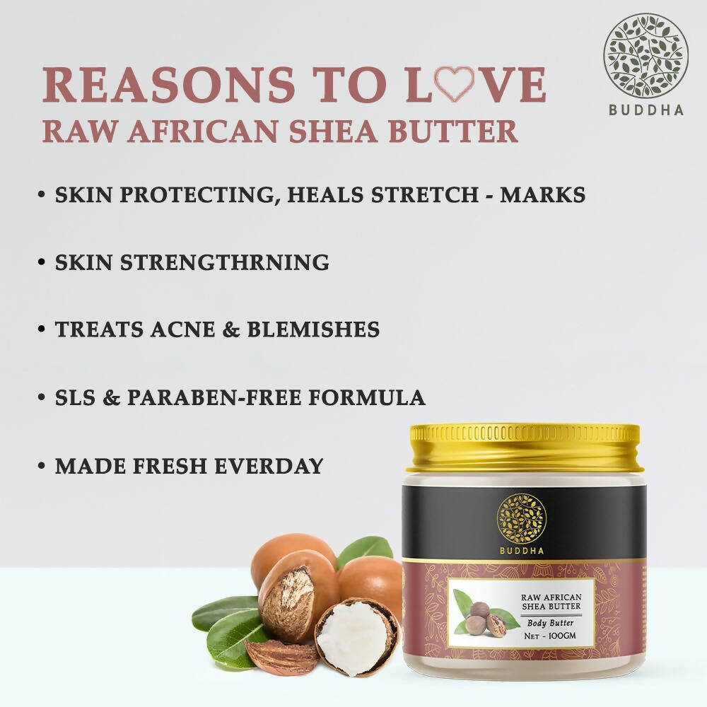 Buddha Natural African Shea Body Butter - Distacart