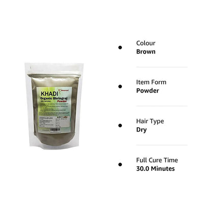Khadi Omorose Organic Bhringraj Powder - Distacart