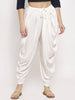 Women’s White Dhoti Pant CH07D
